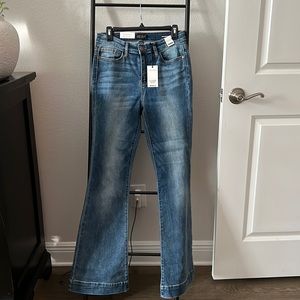 Judy blue high waist trouser flare jeans